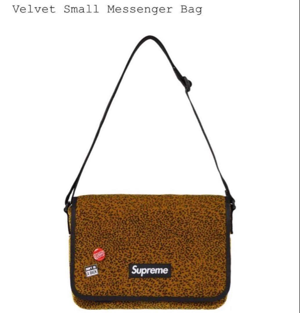 supreme メッセンジャーバッグ シュプリーム ヒョウ柄　25FW