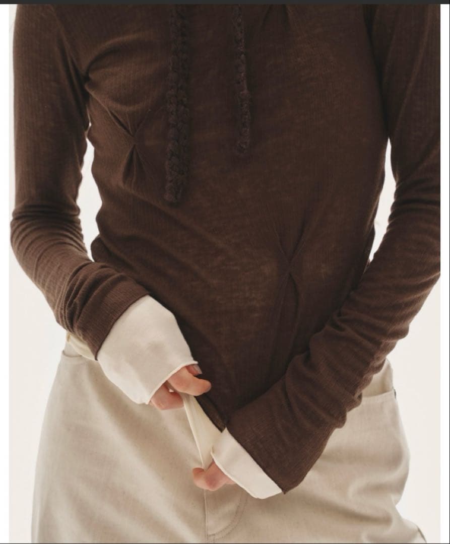 【TODAYFUL】Tuck Layered Long T-shirts