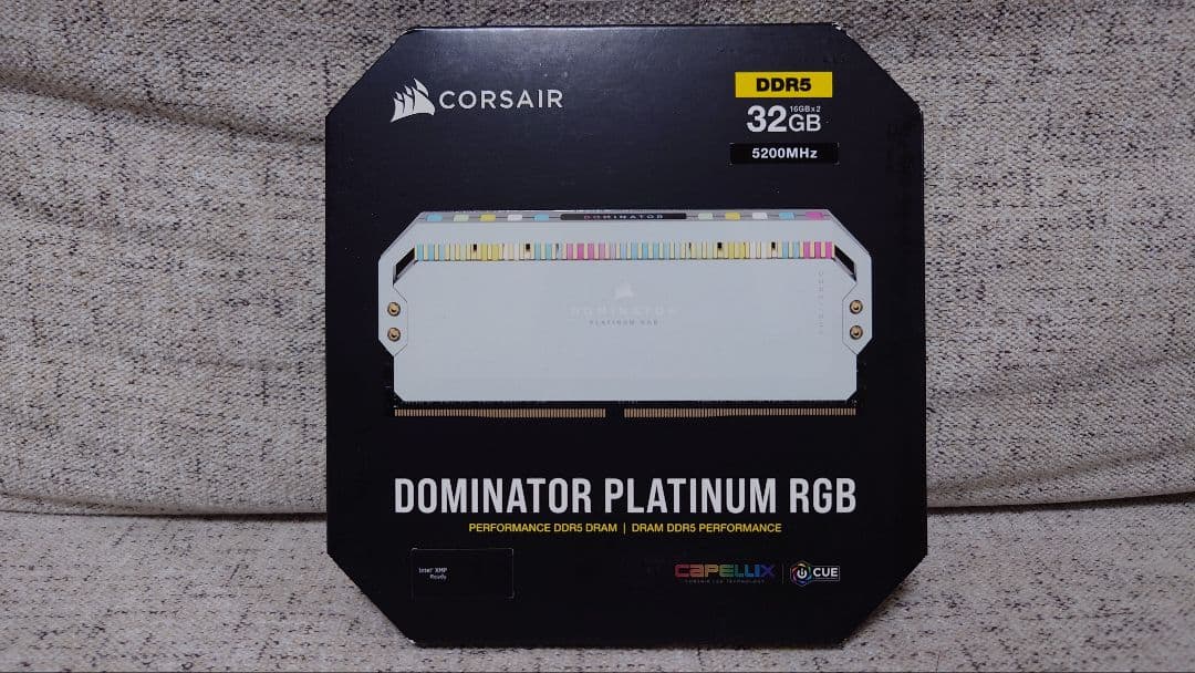 新品 CORSAIR DDR5 5200mhz 32GB DOMINATOR
