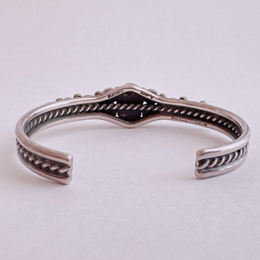 ヴィンテージ　ナバホ　ターコイズ　マルチカラー　バングル 【J879】