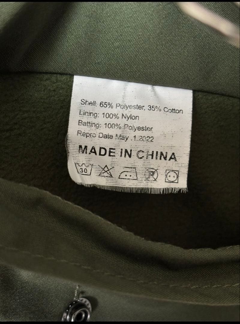 中田商店 Sessler M-65 Fish Tall Parka Medium