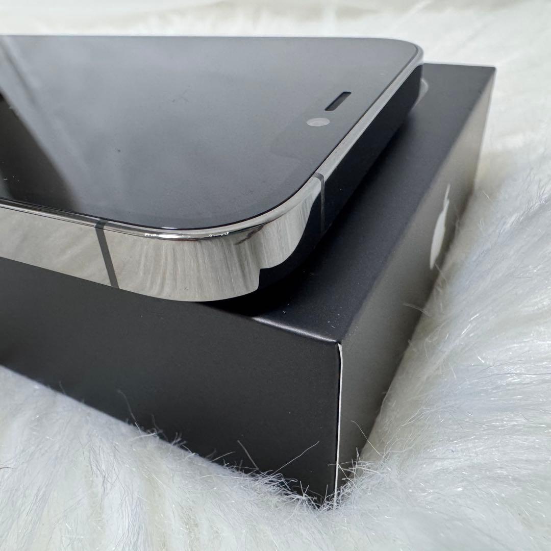 【美品】iphone12pro 128GB グラファイト アイフォン