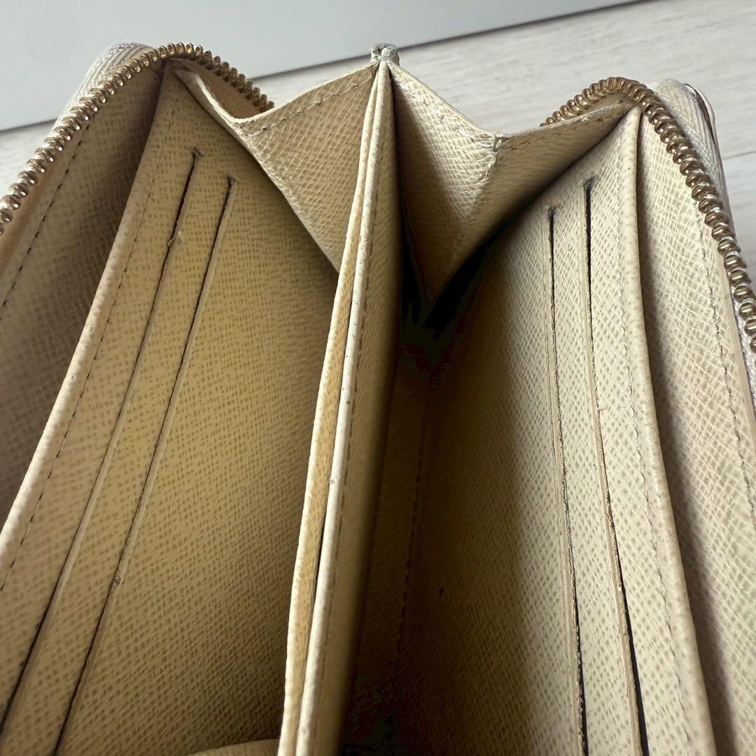 Louis Vuitton ダミエアズール pvc ジッピーパース