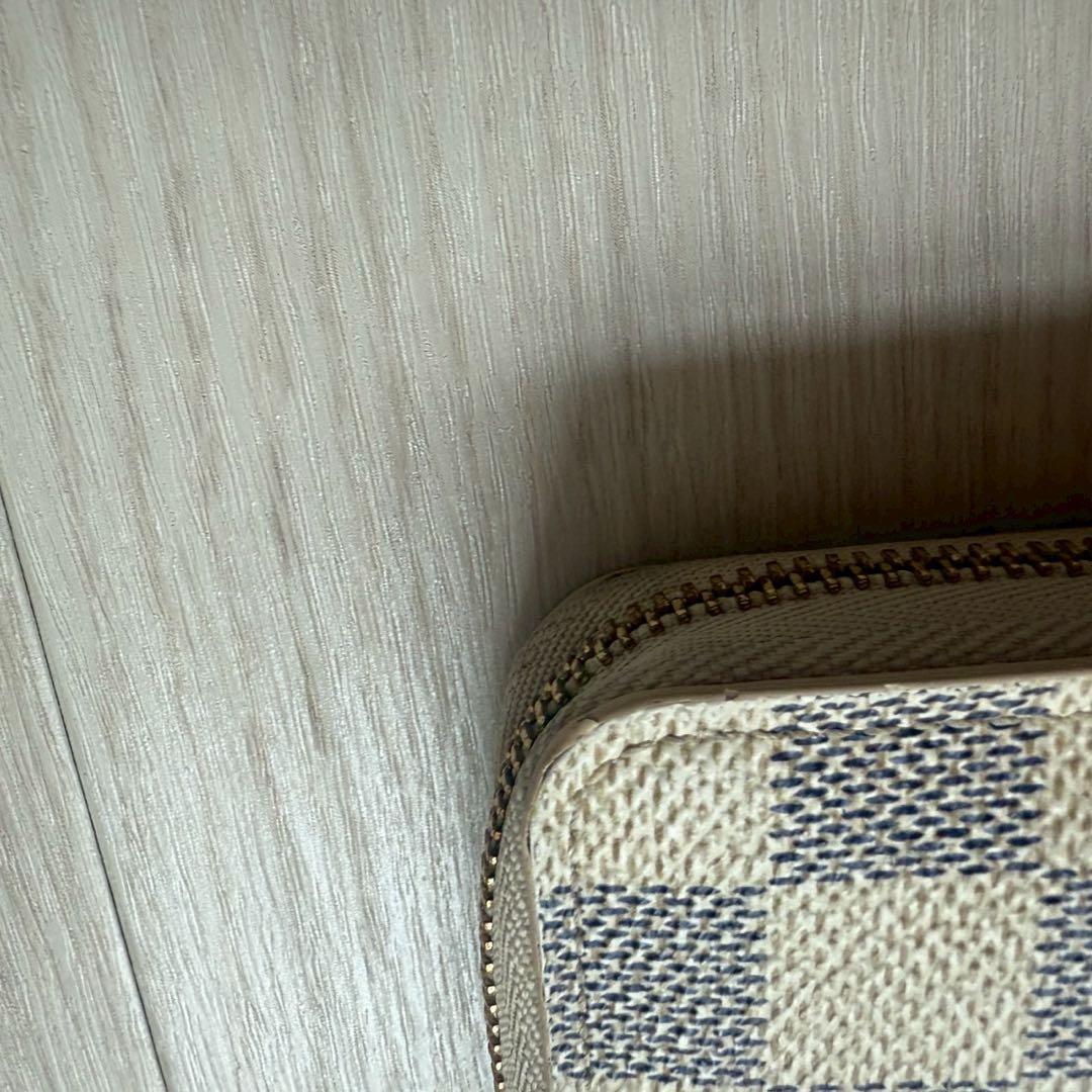 Louis Vuitton ダミエアズール pvc ジッピーパース