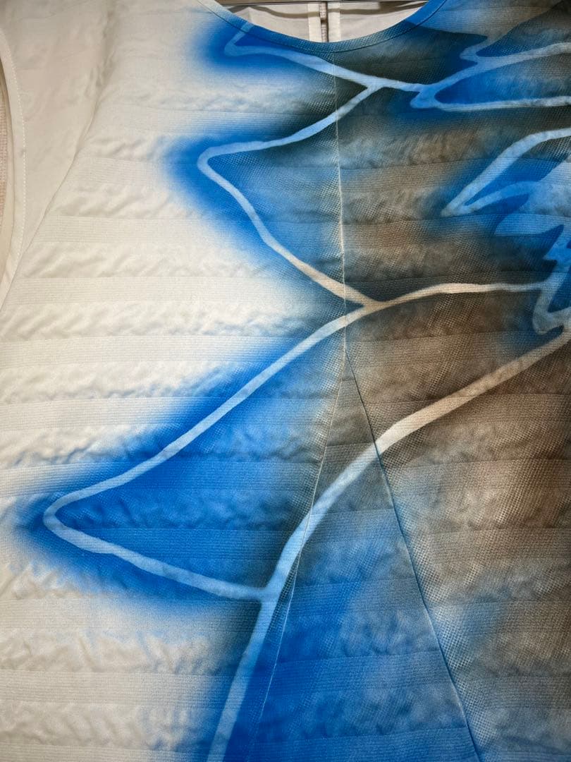 YOKANG ノースリーブカットソーリゾートワンピース