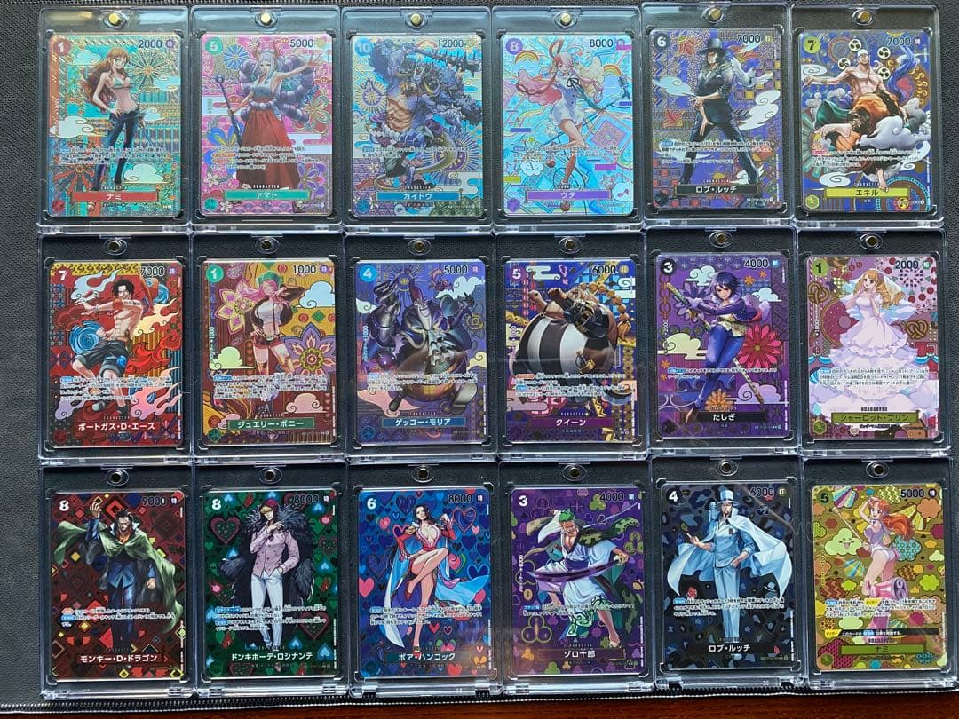 ワンピースカード　SP 和柄　18枚セット