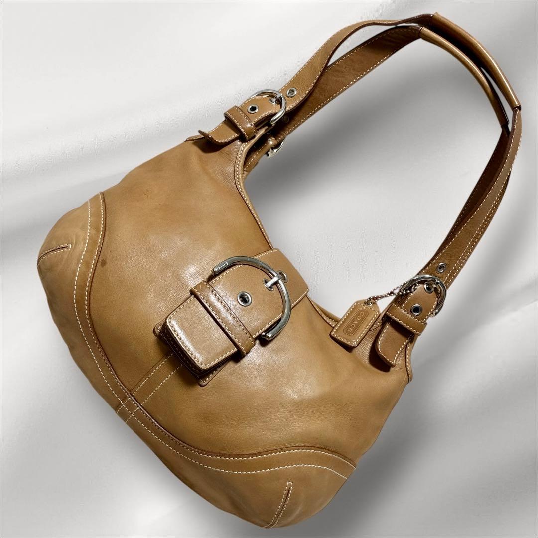 バッグ COACH Soho One-Shoulder Handbag Brown