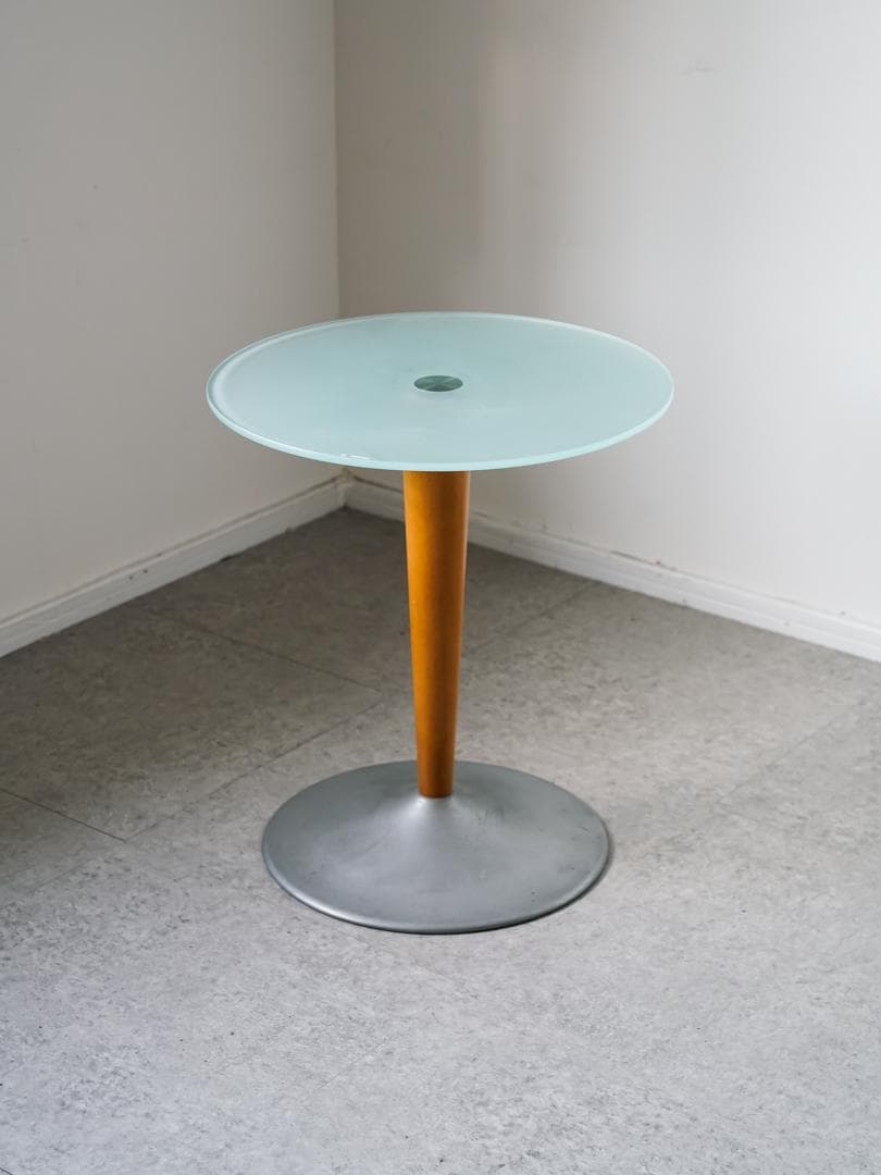 80-90’s postmodern ガラステーブル モダン ミッドセンチュリー