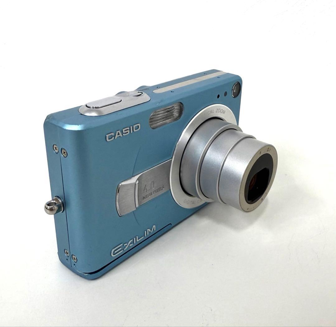 k*)様 【美品】CASIO EXILIM ZOOM EX-Z40 ブルー