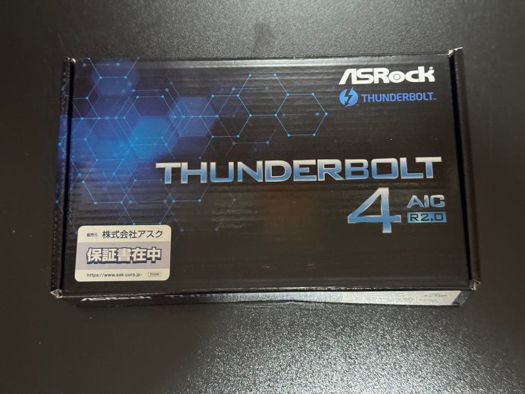 拡張カード ASRock Thunderbolt 4 AIC R2.0