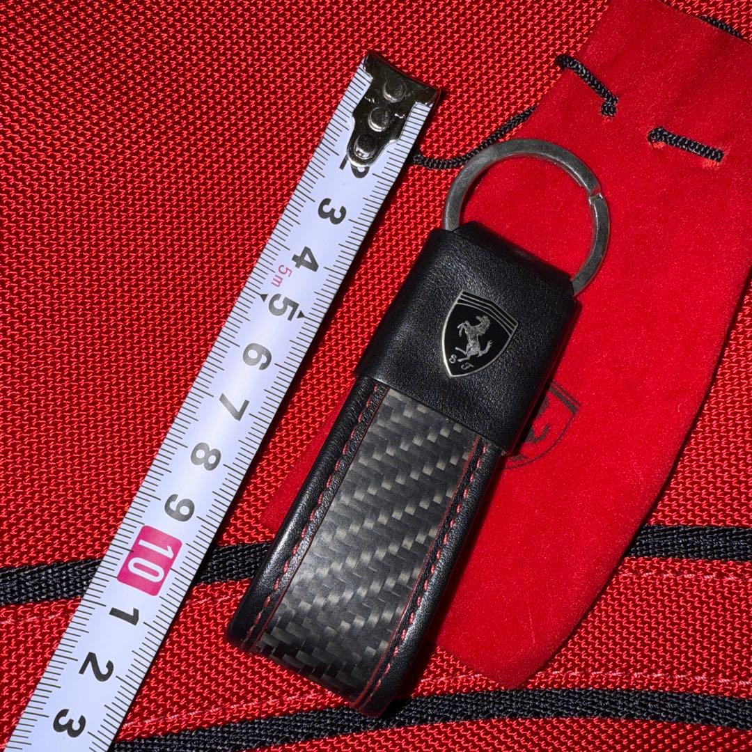 フェラーリ オフィシャル カーボン キーリング③ Ferrari