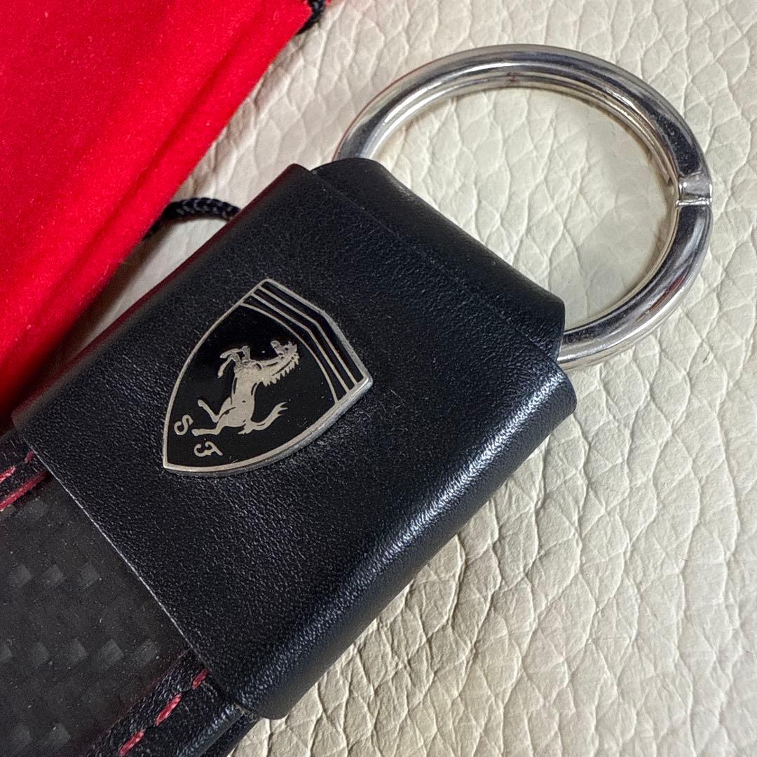 フェラーリ オフィシャル カーボン キーリング③ Ferrari