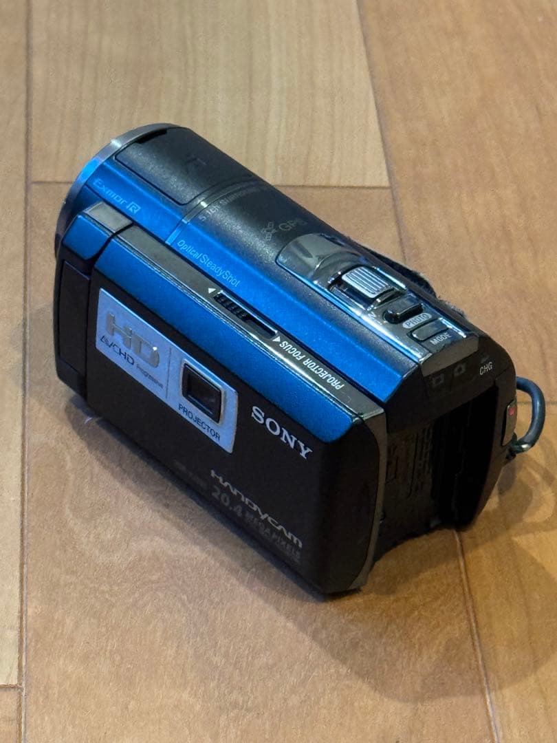 SONY ハンディカム HD プロジェクター機能 バッテリー２個
