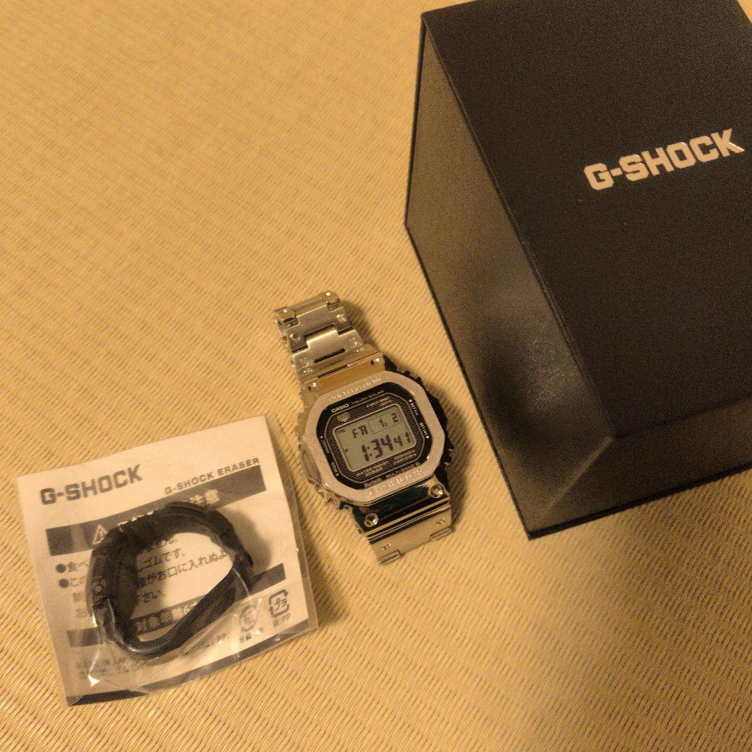 カシオ G-SHOCK GMW-B5000D-1JF + ノベルティ消しゴム