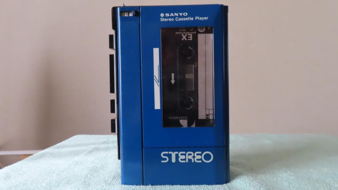 昭和レトロ SANYO MR-333 サンヨー ステレオ カセットプレイヤー