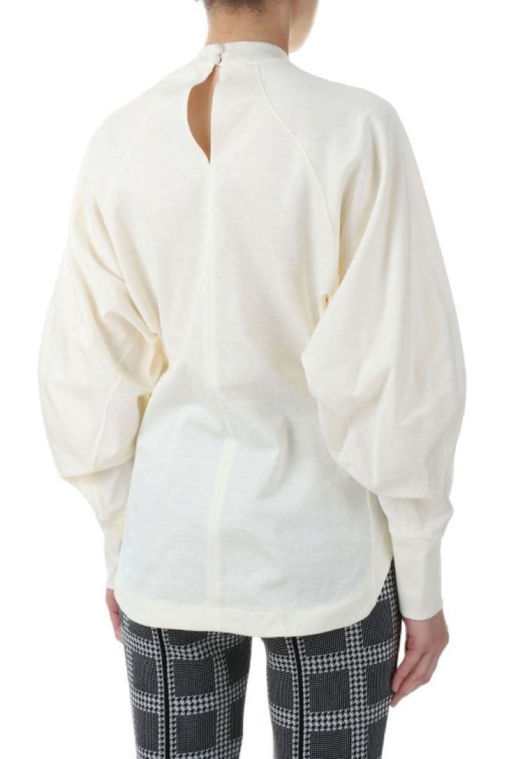 トップス Mame Kurogouchi Cotton Jersey Top IVORY