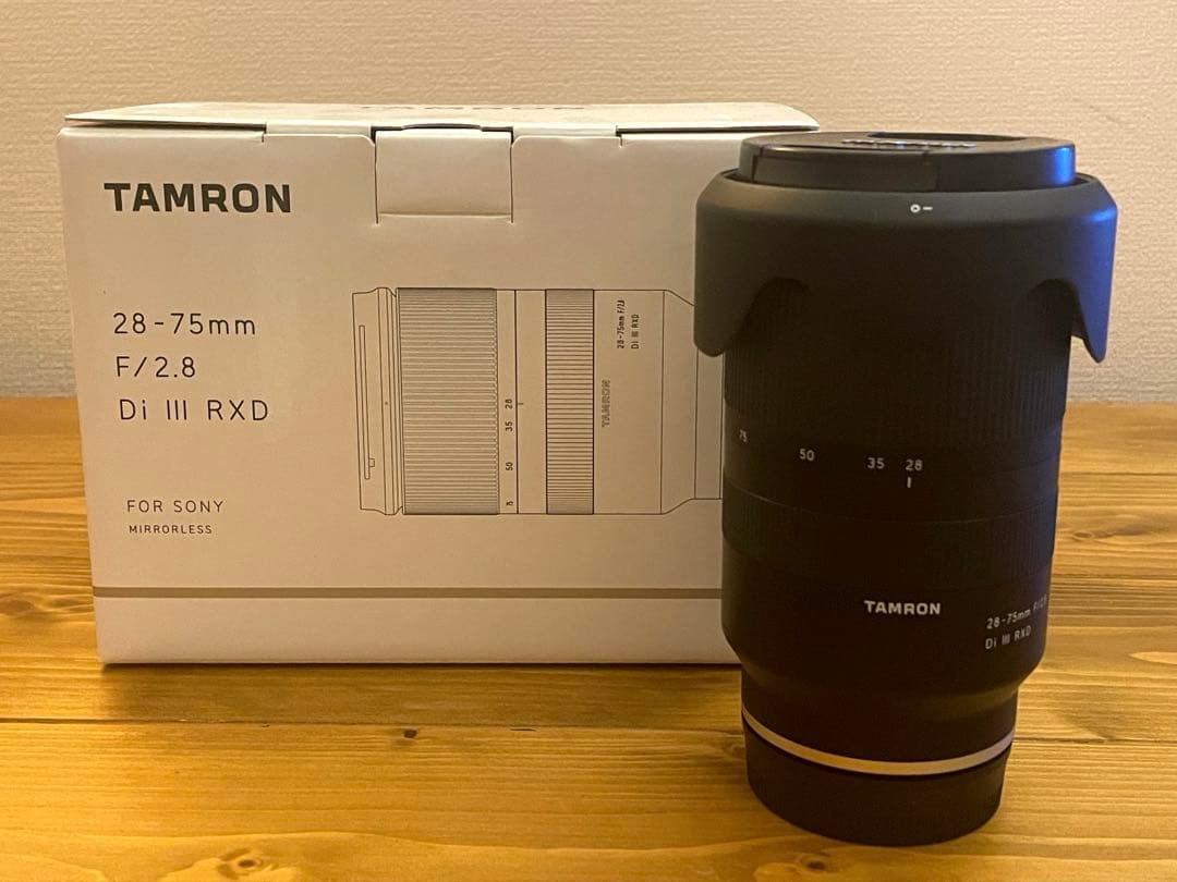 TAMRON タムロン 28-75 F/2.8 Di III RXD Eマウント
