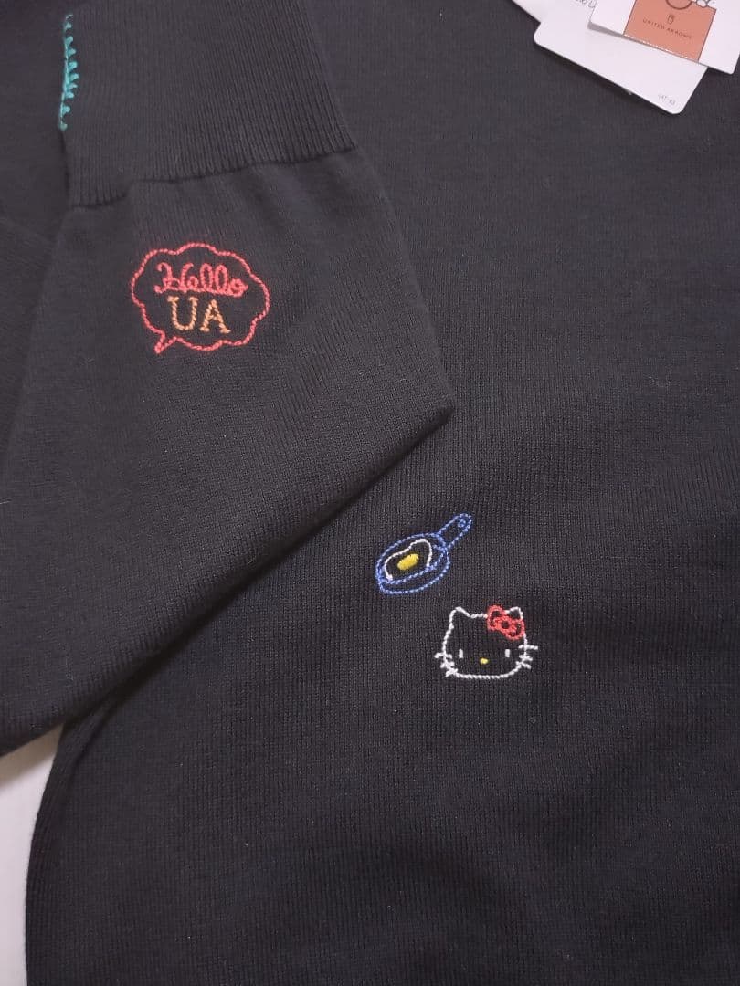 HELLO KITTY×UNITED ARROWSエンブロイダリーカーディガン
