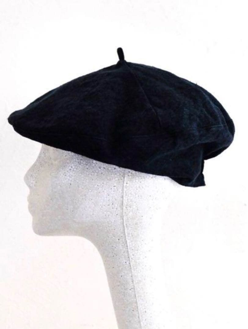 cauda コーダ volume beret ベレー帽 フランス軍コットンリネン