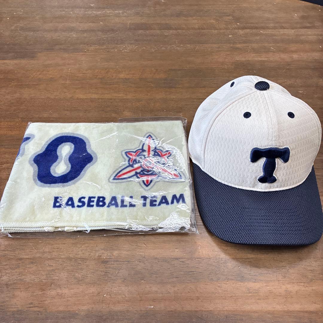 未使用 東洋大姫路高校 応援 帽子 タオル 選抜 グッズ 東洋大