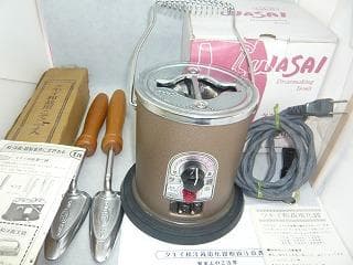 未使用予備品　タキイ和裁電化鏝　ランプ付　 和裁コテ　和裁こて　鏝２本付