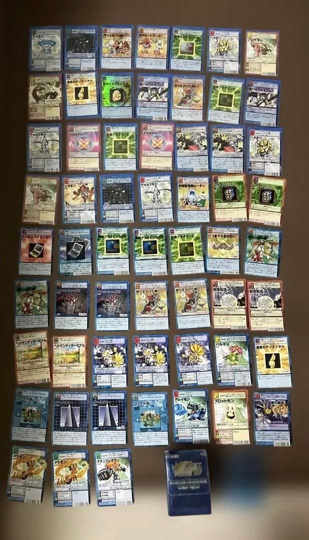 旧デジタルモンスター カードゲーム美品⭐︎59枚セット＆ケース付き訳あり