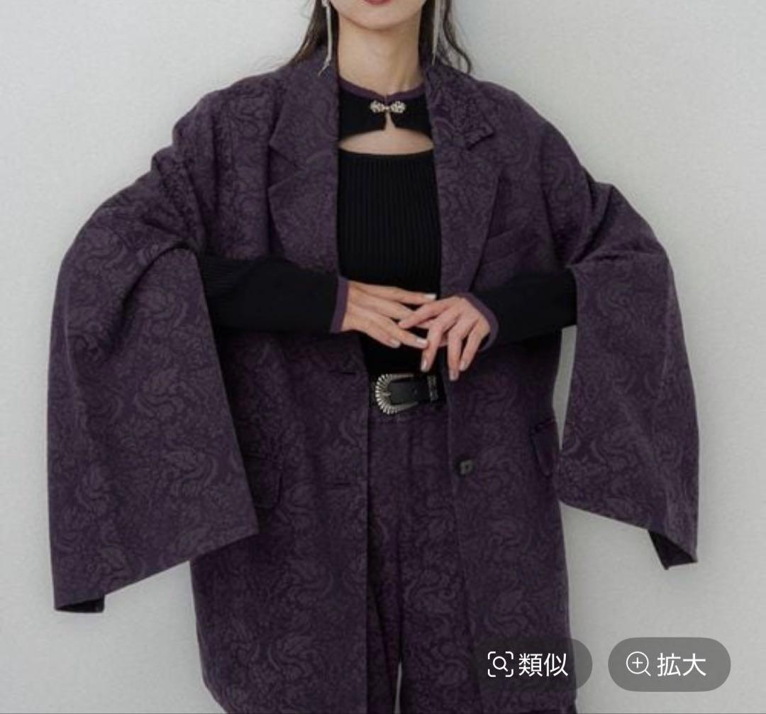 HARE ハレ 2025VINTAGEジャケットM(ミドル丈タイプ）)パープル