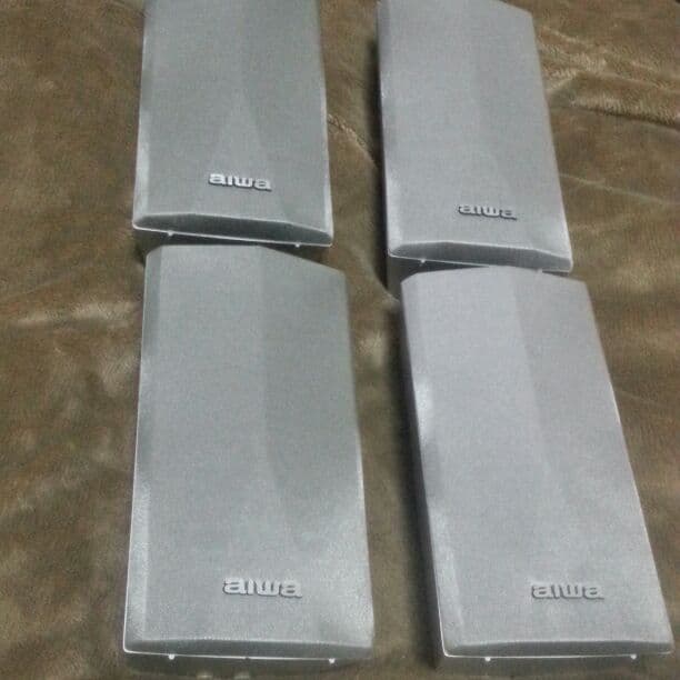 【本日お薦め品】AIWAミニスピーカー4点セット