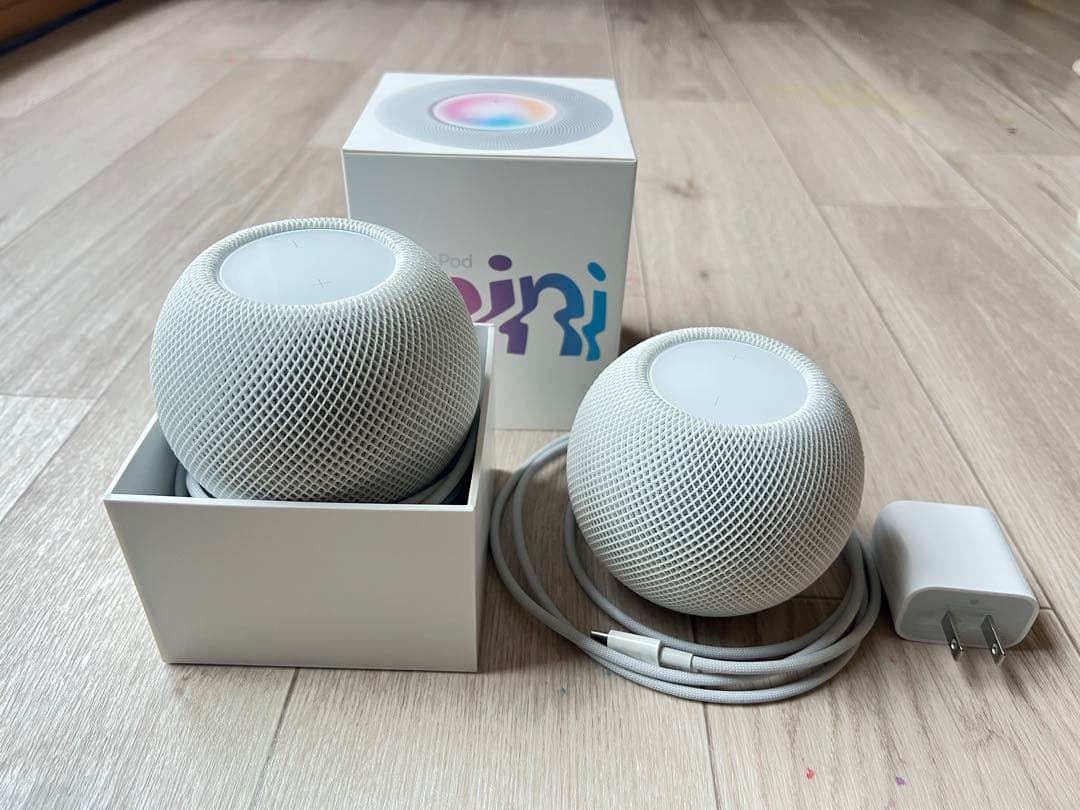 Apple Pod mini ホワイト2個セット