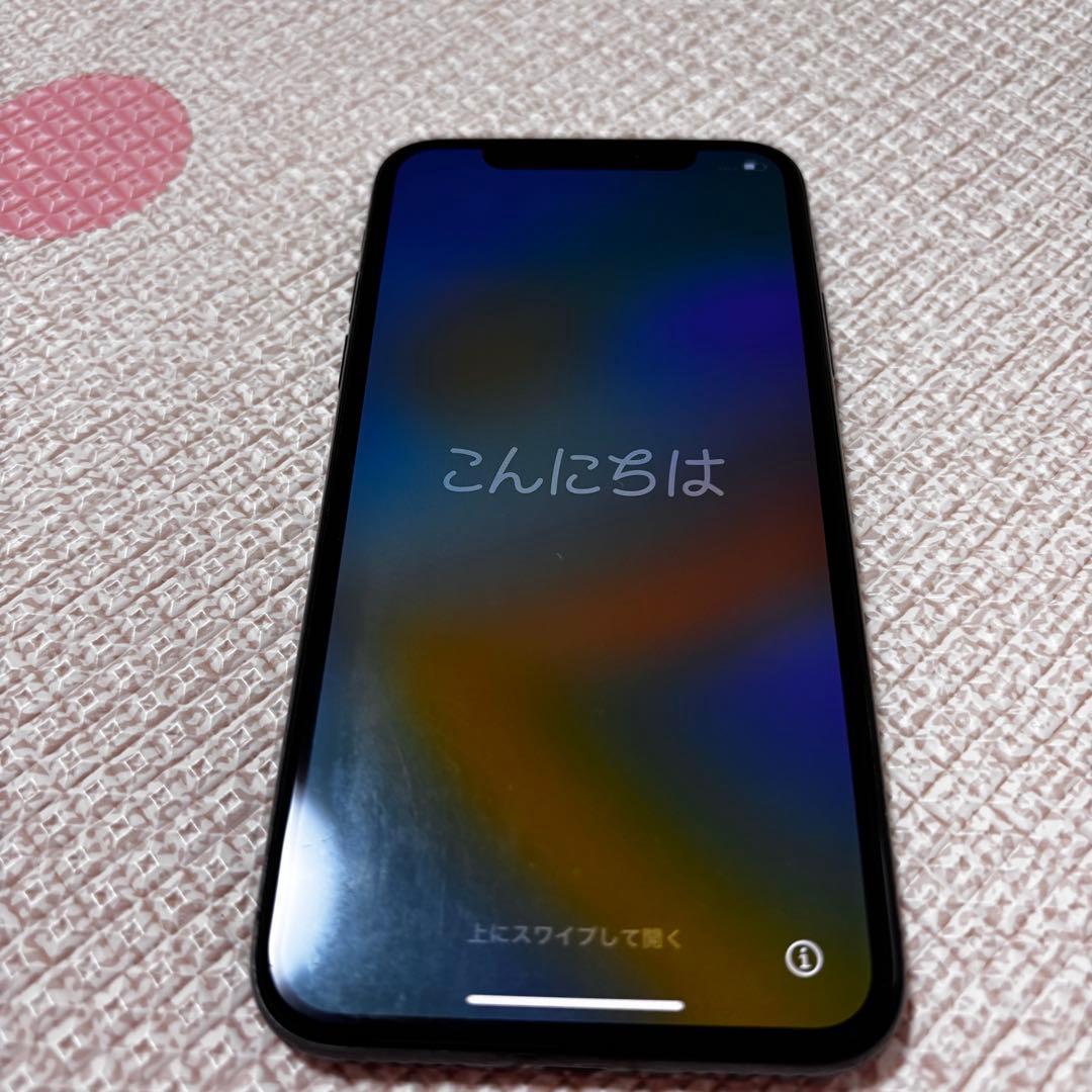iPhone X 64GB 本体 初期化済み SIMロックあり