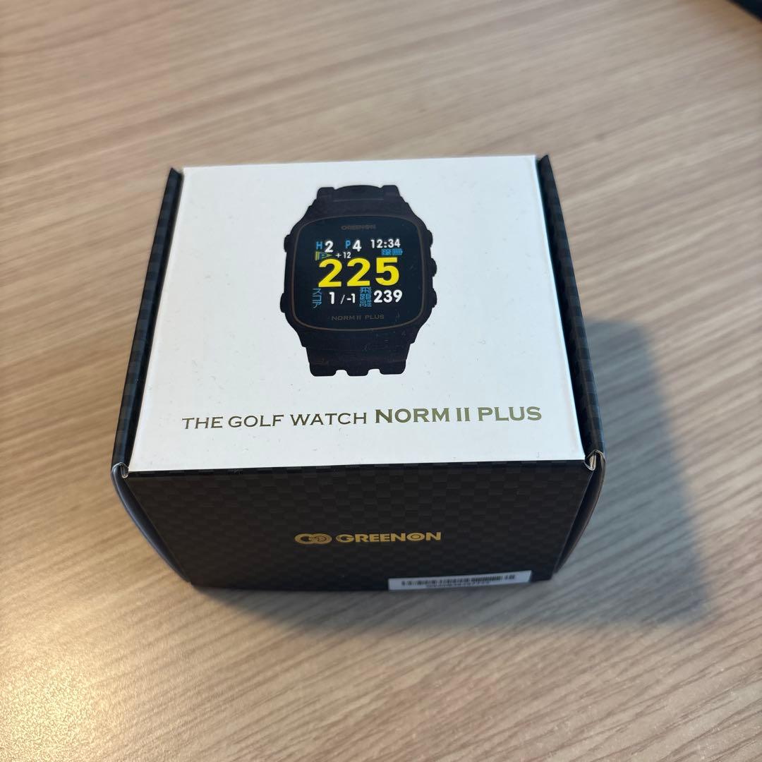 新品　THE GOLF WATCH NORM II PLUS
