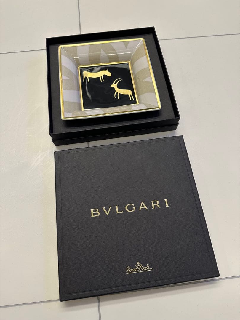 BVLGARI ブルガリ×ローゼンタール スクエアプレート