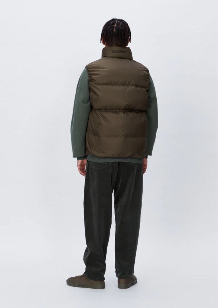 新品 22AW NEIGHBORHOOD DOWN VEST ダウンベスト 黒M