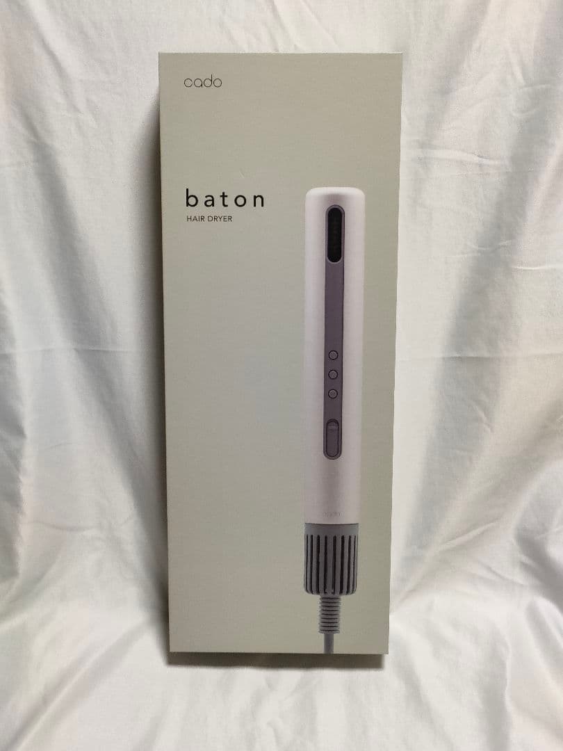 cado カドー スティック型ヘアドライヤー baton BD-S1-NB　★