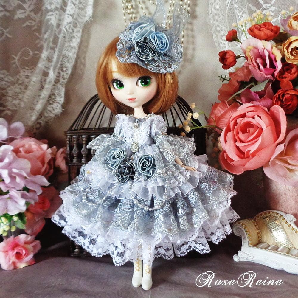 XmasSaleロリータロマンス 煌めく魅惑のフリルドールドレス豪華5点セット