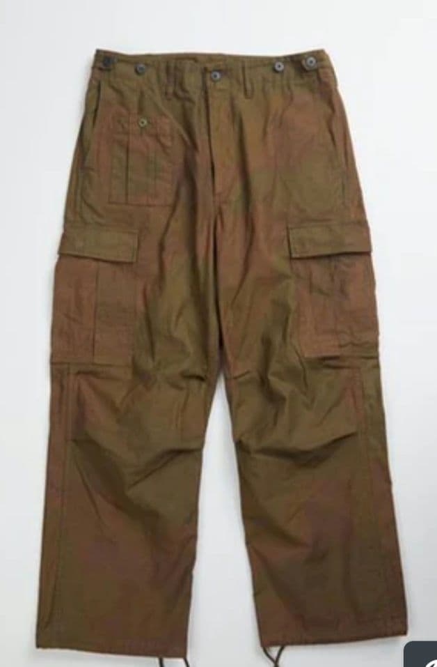 パンツ NIGEL CABOURN BRUSH CAMO 34