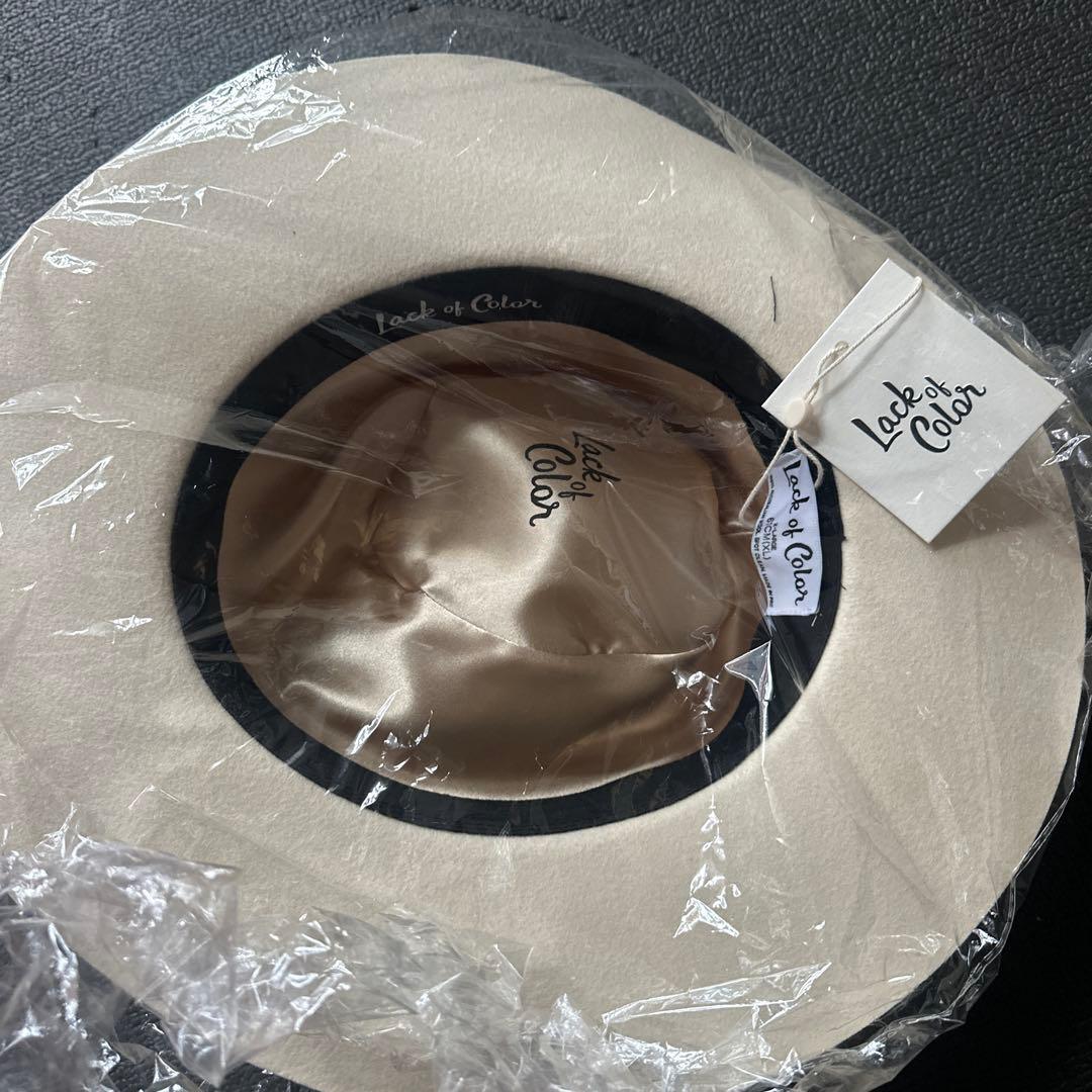 Lack of Color ラックオブカラー 内張付 中折れハットXL 61cm