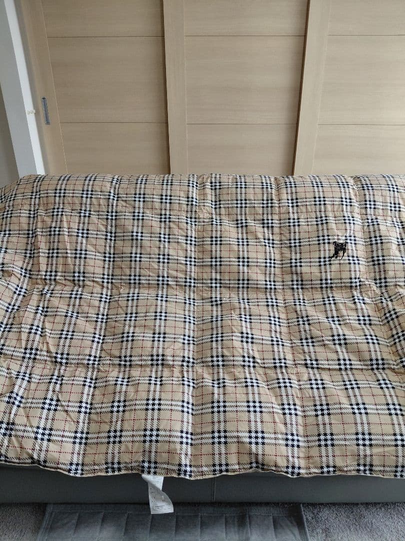 バーバリー　チェック肌掛け布団2枚セット