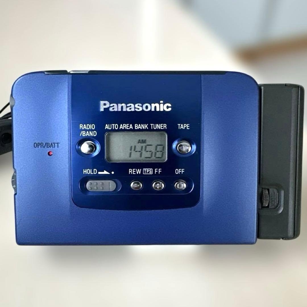 【極美DE可動品】Panasonic カセット プレーヤー RQ-SX22V