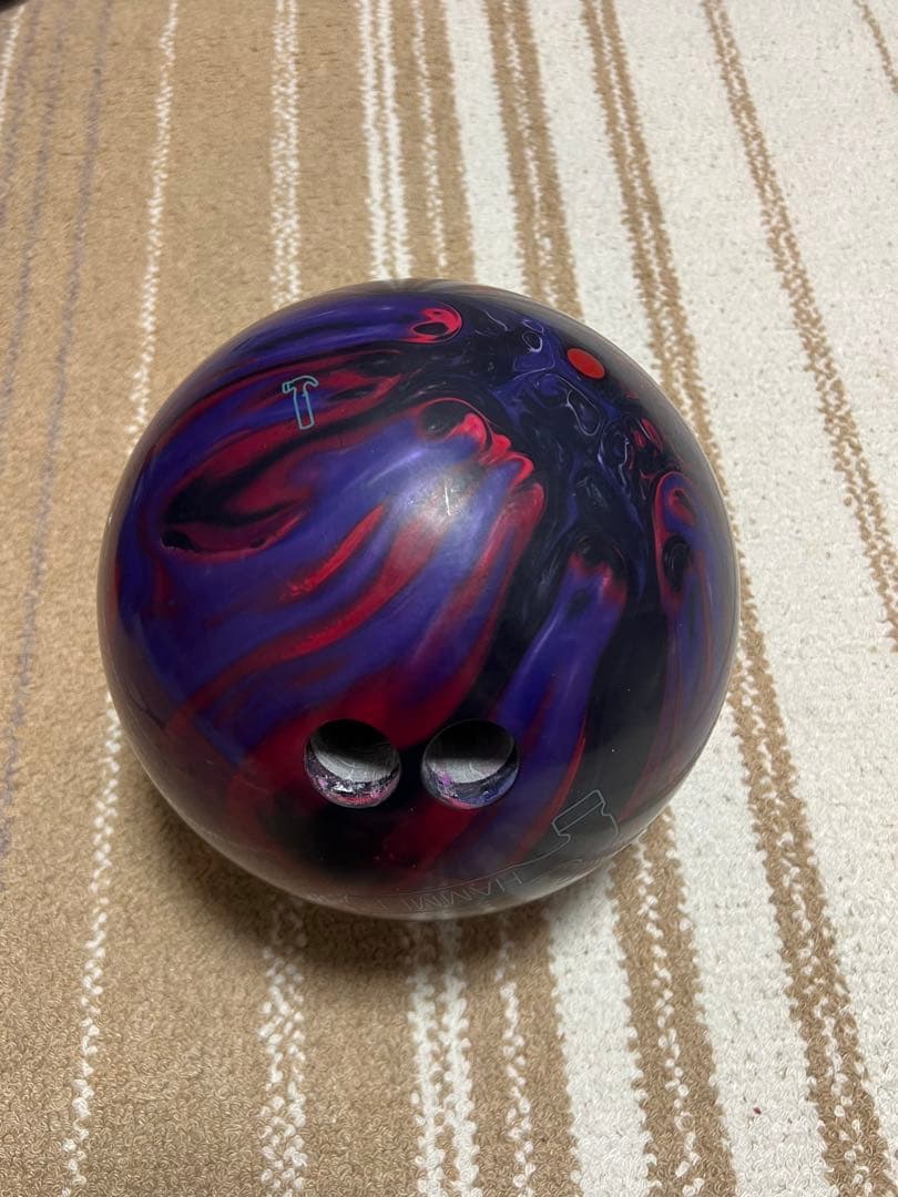 ハンマー社 ブラックウィドーナイトメア ボウリングボール15ポンド