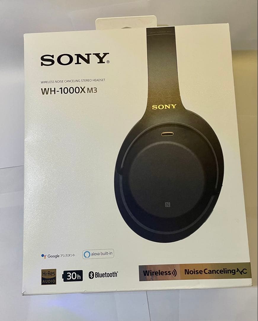 SONY ソニー ワイヤレスヘッドホン　WH-1000XM3