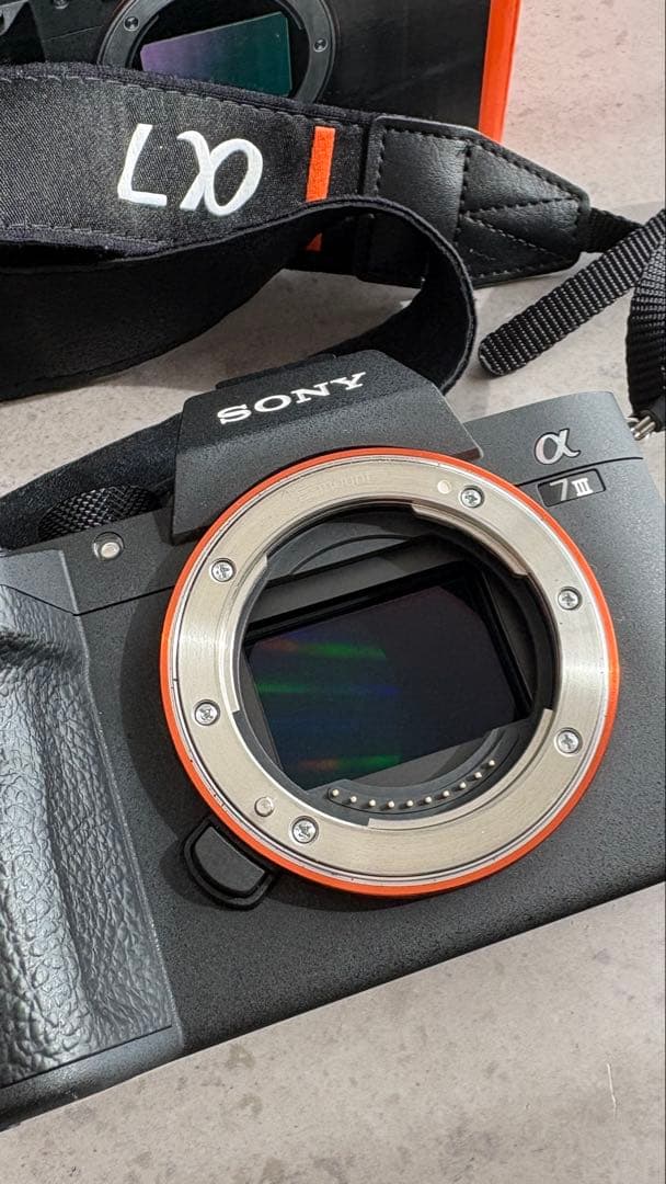 【値下げ中】SONY α7IIIと fe35mm f1.8 本体と付属品おまけ付