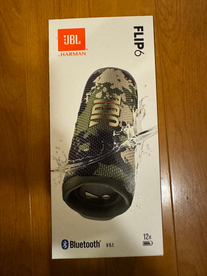 JBL FLIP6 迷彩 ワイヤレススピーカー