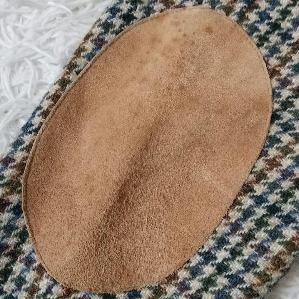 BURBERRY　バーバリー　千鳥格子　エルボーパッチ　くるみボタン　ジャケット