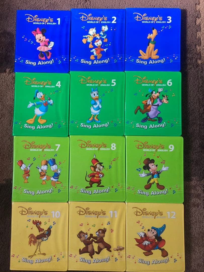 Disney's Sing Along 12巻セット