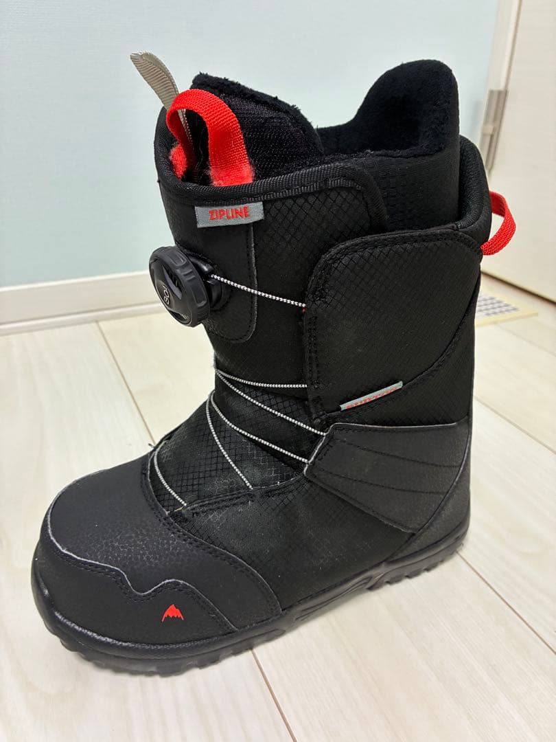 BURTON ZIPLINE BOA 子ども用スノーボードブーツ 24cm