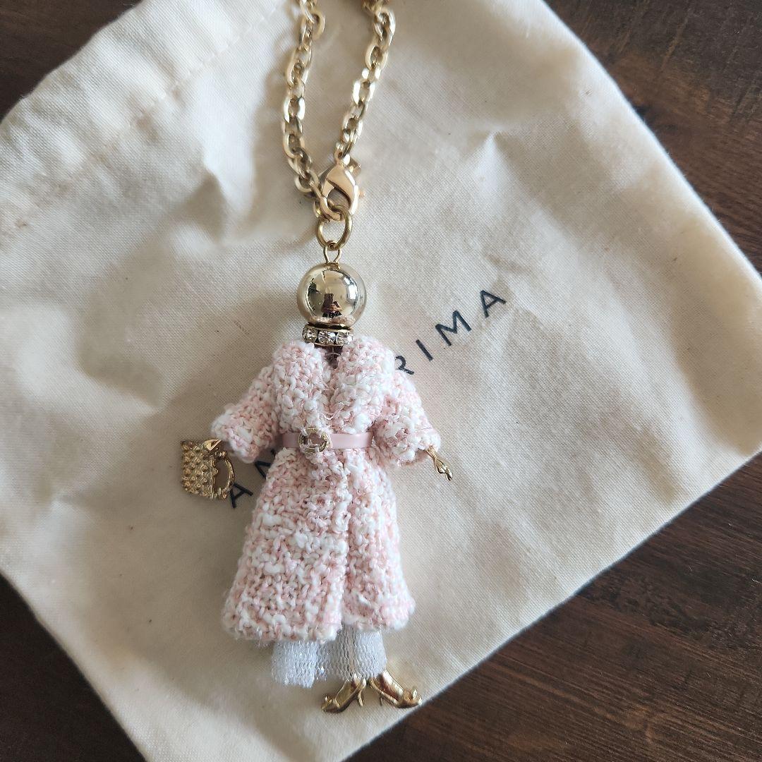 ANTEPRIMA ピンク人形チャーム 美品 アンテプリマ