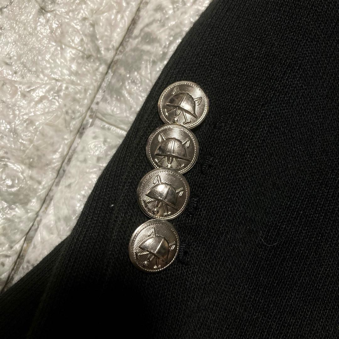 RIKArika　ラルフローレン　テーラードジャケット　ロゴエンブレム