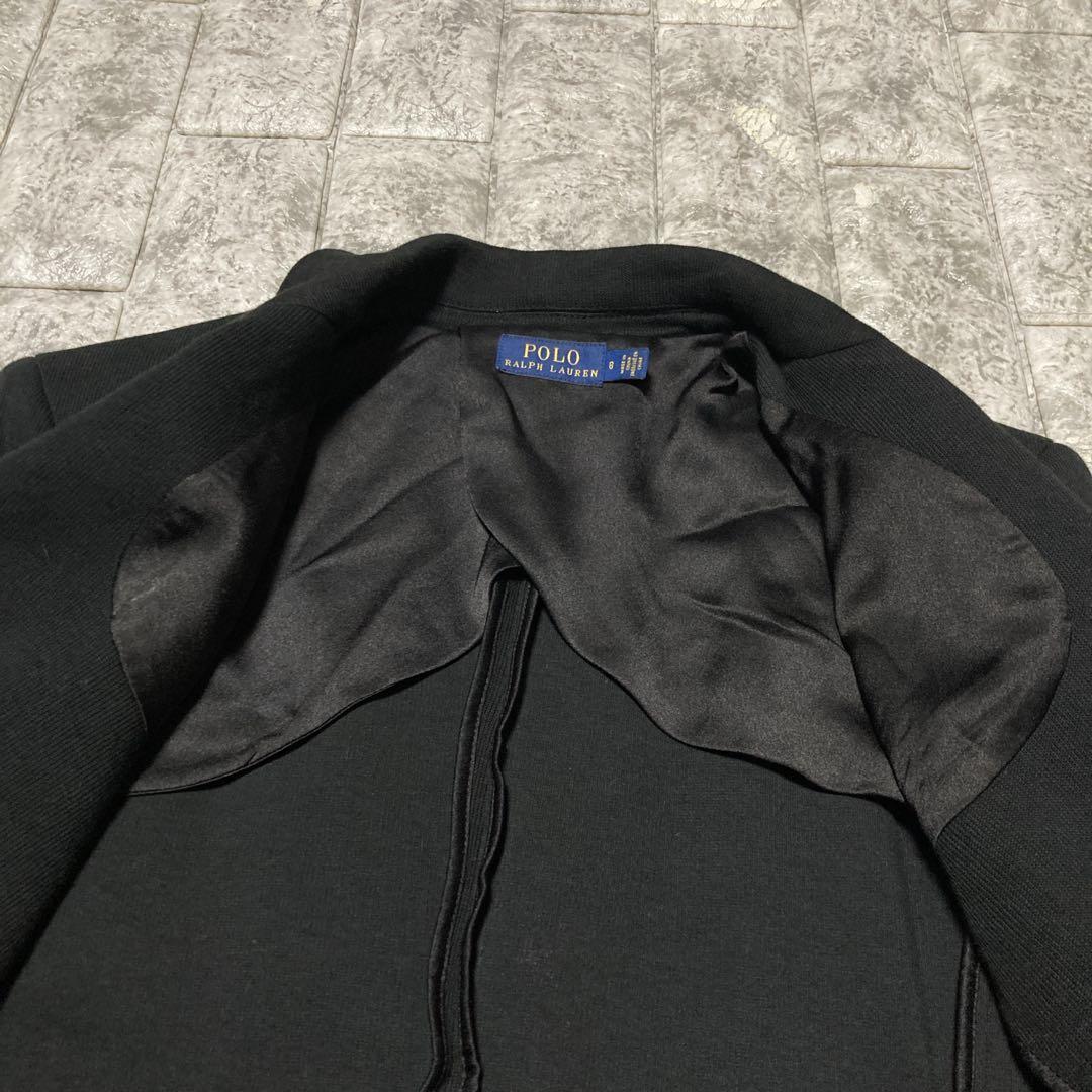 RIKArika　ラルフローレン　テーラードジャケット　ロゴエンブレム