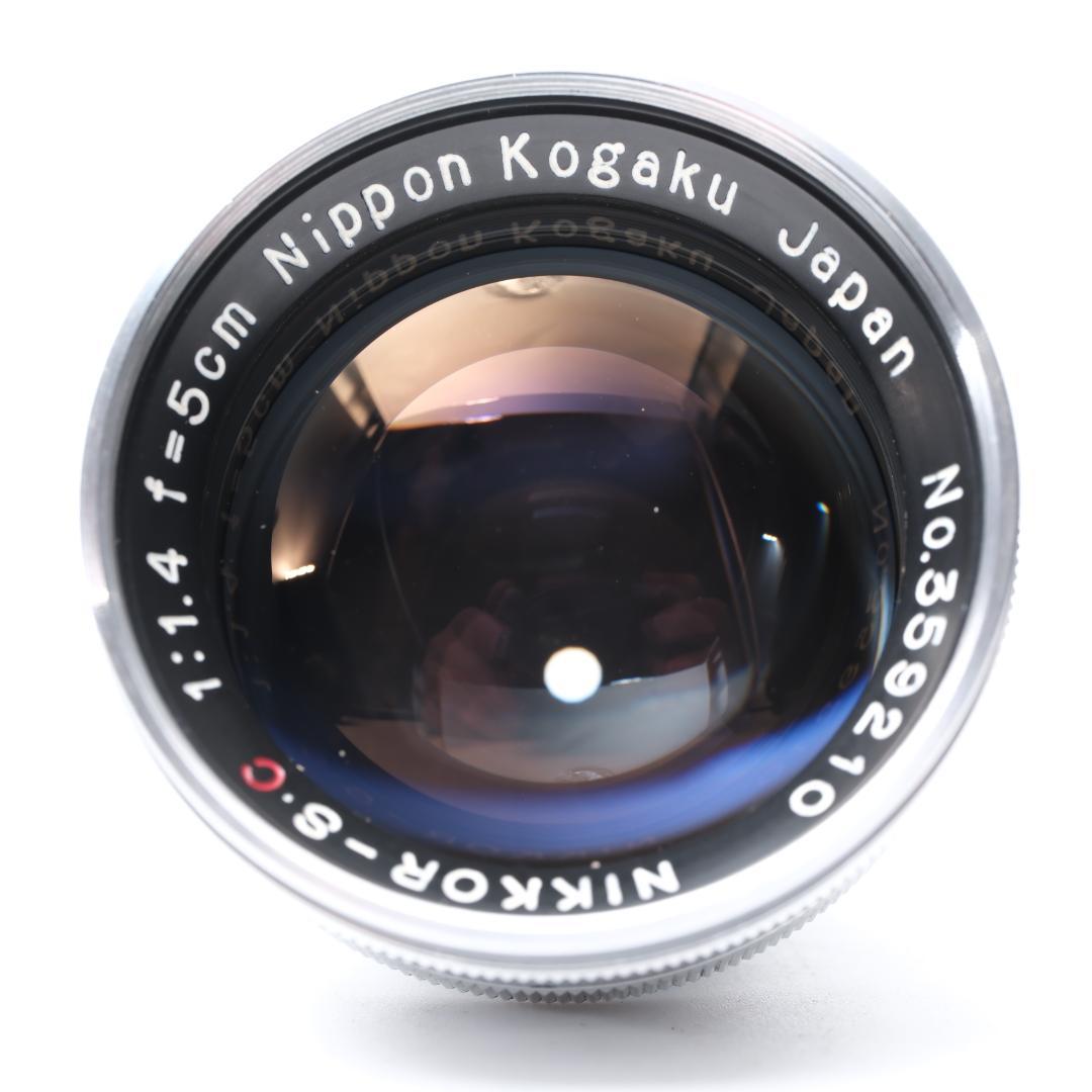 Nippon Kogaku NIKKOR-S・C 5cm F1.4 Sマウント